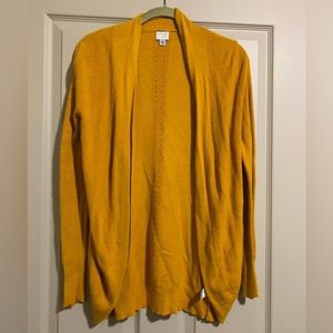 Yellow Cardigan